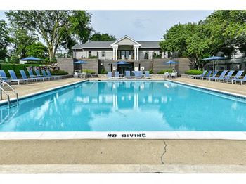 Crystal Clear Swimming Pool at The Villas at Northstar, Ann Arbor, MI